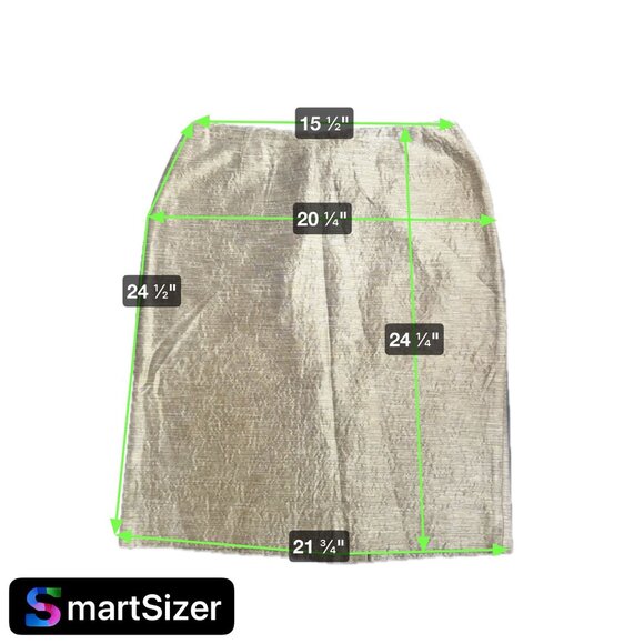 Dana Buchman‎ Silk Skirt Womens 10 Pencil Striped 90s Preppy Shiney Classic Work - Picture 2 of 7